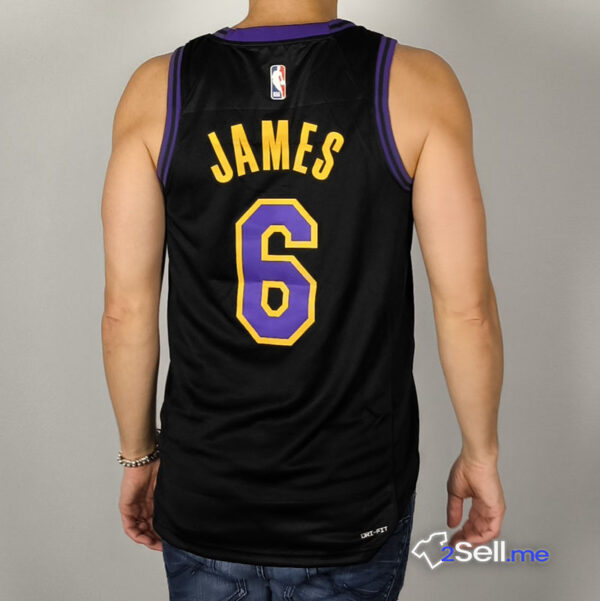 Maglia City Edition Los Angeles Lakers 23/24 Lebron James (Versione Swingman) - Taglia S - immagine 12