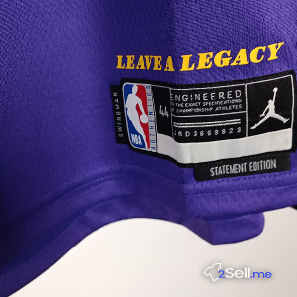 Maglia Statement Edition Los Angeles Lakers 22/23 Bryant (Versione Swingman) - Taglia M - immagine 5