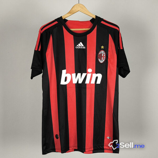 Prima Maglia AC Milan 08/09 Ronaldinho (Versione Fan) - Taglia M