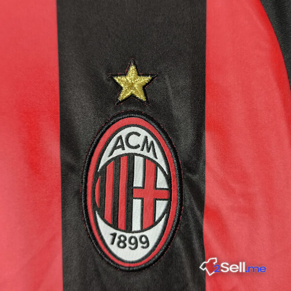 Prima Maglia AC Milan 08/09 Ronaldinho (Versione Fan) - Taglia M - immagine 3