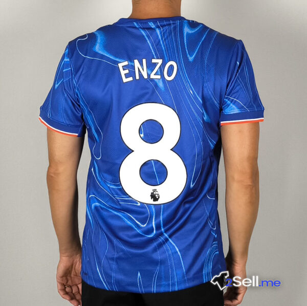 Prima Maglia Chelsea FC 24/25 Enzo Fernandez (Versione Fan) - Taglia M - immagine 12