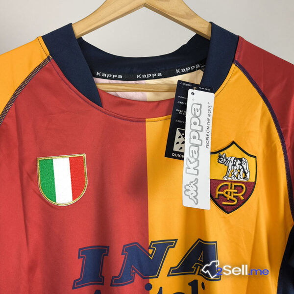 Prima Maglia Retrò AS Roma 01/02 Totti (Versione Fan) - Taglia M - immagine 2