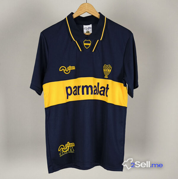 Prima Maglia Retrò Boca Juniors 94/95 (Versione Fan) - Taglia M