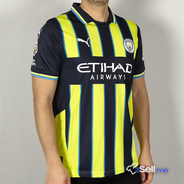 Seconda Maglia Manchester City 24/25 Grealish (Versione Fan) - Taglia M - immagine 11