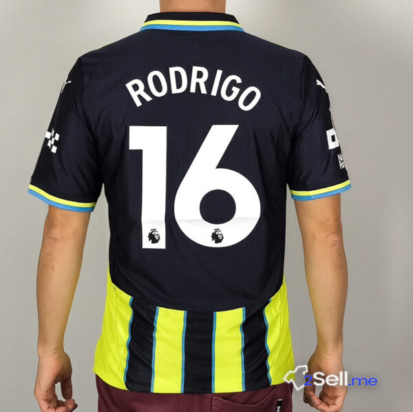 Seconda Maglia Manchester City 24/25 Rodrigo (Versione Player) - Taglia L - immagine 12