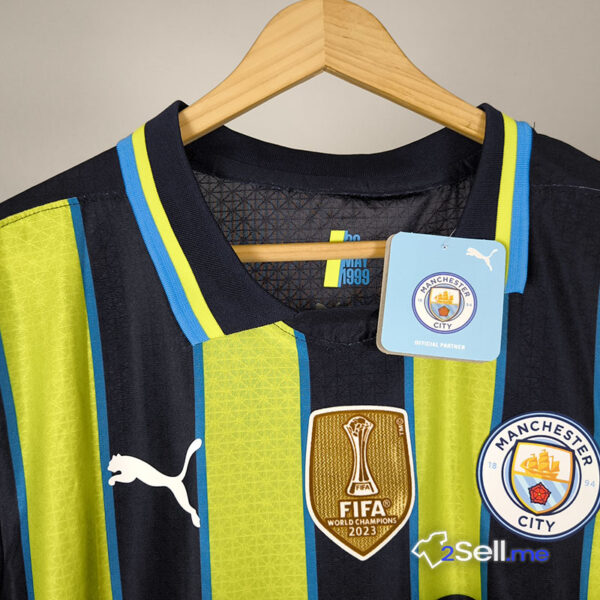 Seconda Maglia Manchester City 24/25 Haaland (Versione Player) - Taglia XL - immagine 2