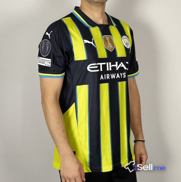 Seconda Maglia Manchester City 24/25 Haaland (Versione Player) - Taglia XL - immagine 11