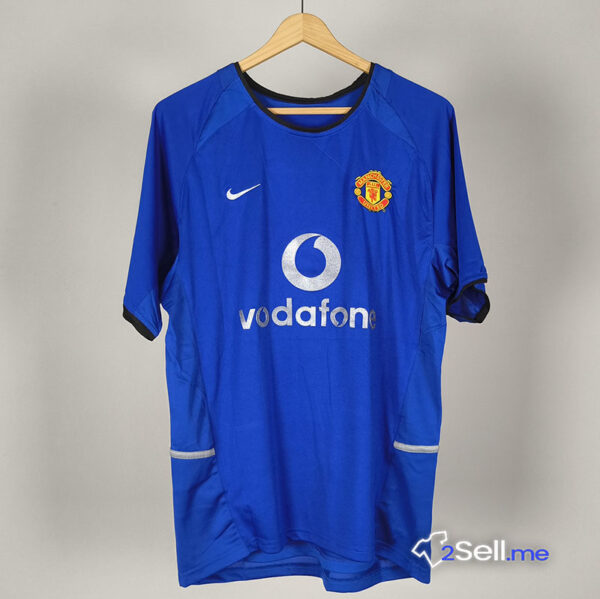 Seconda Maglia Manchester United 02/03 Beckham (Versione Fan) - Taglia M