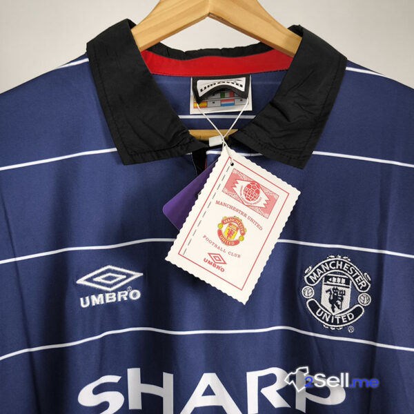 Seconda Maglia Manchester United 99/00 Stam (Versione Fan) - Taglia L - immagine 2