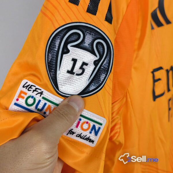 Seconda Maglia Real Madrid 24/25 Mbappé (Versione Player) - Taglia L - immagine 6