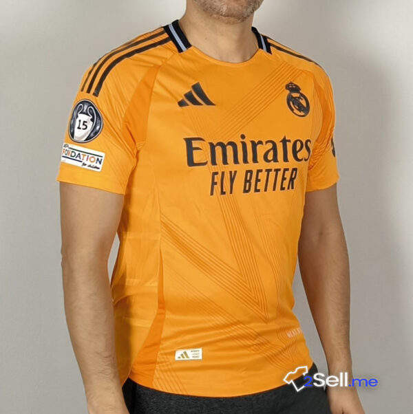 Seconda Maglia Real Madrid 24/25 Mbappé (Versione Player) - Taglia L - immagine 12