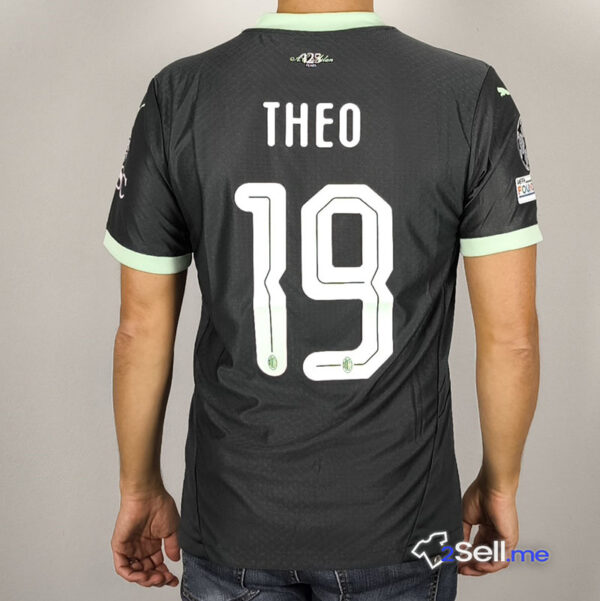 Terza Maglia AC Milan 24/25 Theo Hernandez (Versione Player) - Taglia L - immagine 12