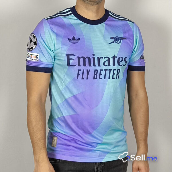 Terza Maglia Arsenal 24/25 Saka (Versione Player) - Taglia L - immagine 11