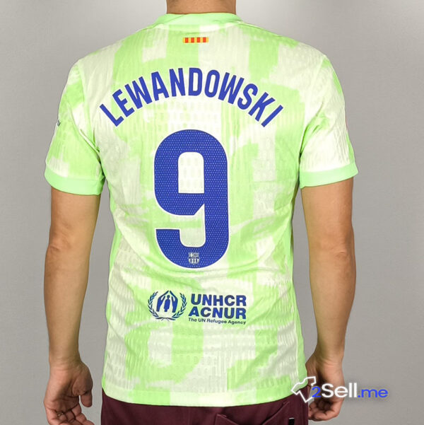 Terza Maglia Barcellona 24/25 Lewandowski (Versione Player) Taglia L - immagine 12