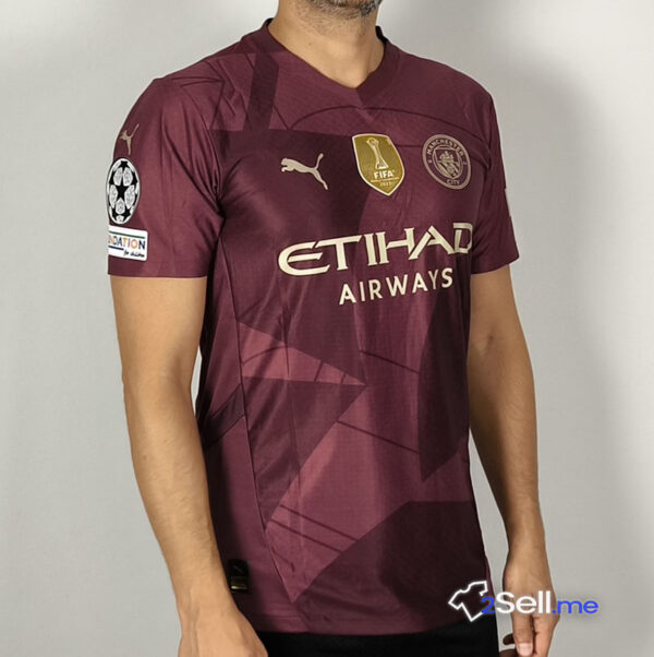 Terza Maglia Manchester City 24/25 Foden (Versione Player) - Taglia L - immagine 11