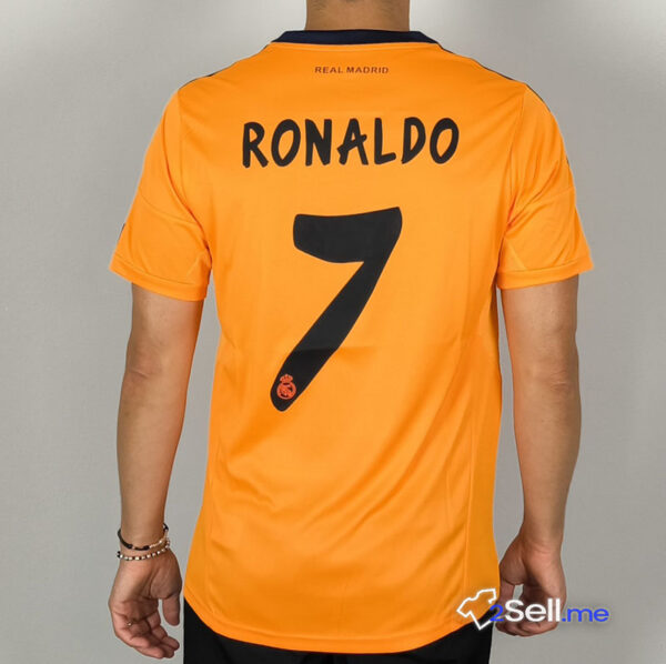 Terza Maglia Retrò Real Madrid 13/14 Ronaldo (Versione Fan) - Taglia M - immagine 11