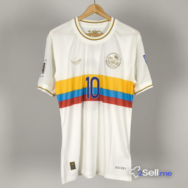 Maglia 100° Anniversario Colombia 24/25 James Rodríguez (Versione Player) - Taglia L