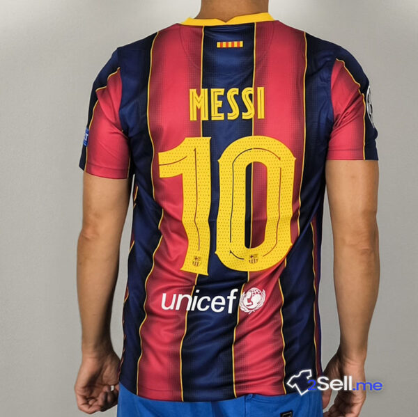 Prima Maglia Barcellona 20/21 Messi (Versione Fan) - Taglia M - immagine 12