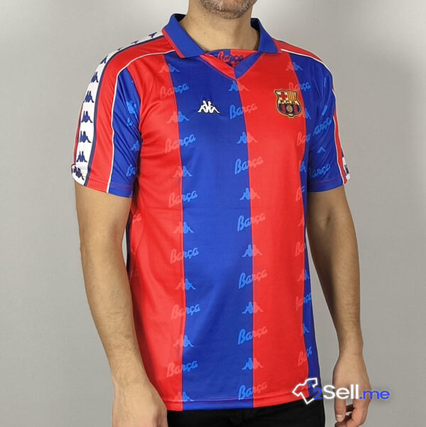 Prima Maglia Barcellona 94/95 Stoichkov (Versione Fan) - Taglia M - immagine 11