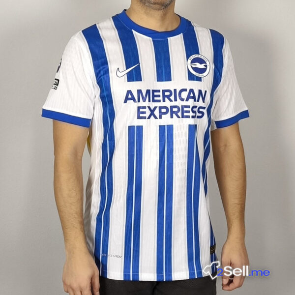 Prima Maglia Brighton 24/25 João Pedro (Versione Player) - Taglia XL - immagine 11