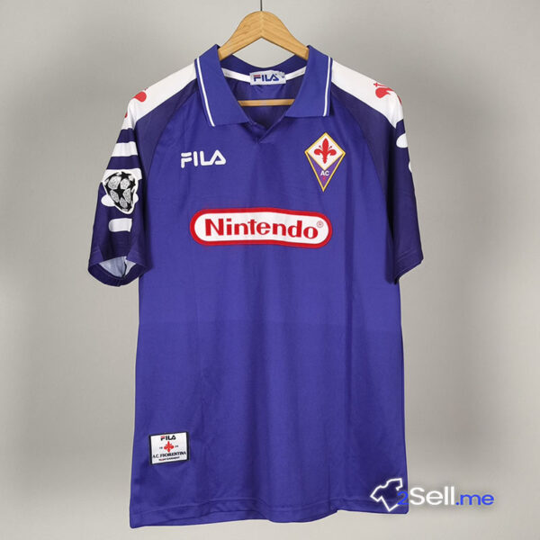 Prima Maglia Retrò Fiorentina 98/99 Batistuta (Versione Fan) - Taglia M