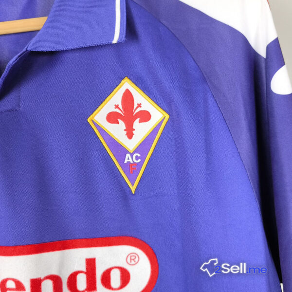 Prima Maglia Retrò Fiorentina 98/99 Batistuta (Versione Fan) - Taglia M - immagine 3