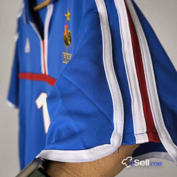 Prima Maglia Francia 00/01 Zidane (Versione Fan) - Taglia M - immagine 10