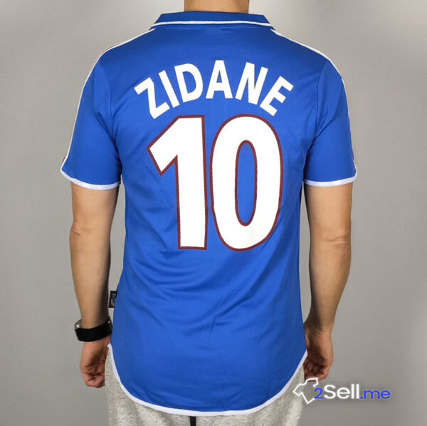 Prima Maglia Francia 00/01 Zidane (Versione Fan) - Taglia M - immagine 12