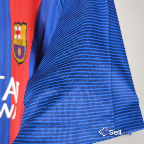 Prima Maglia Retrò Barcellona 16/17 Messi (Versione Fan) - Taglia L - immagine 8