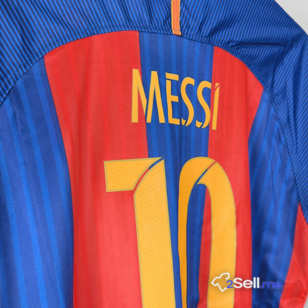 Prima Maglia Retrò Barcellona 16/17 Messi (Versione Fan) - Taglia L - immagine 10