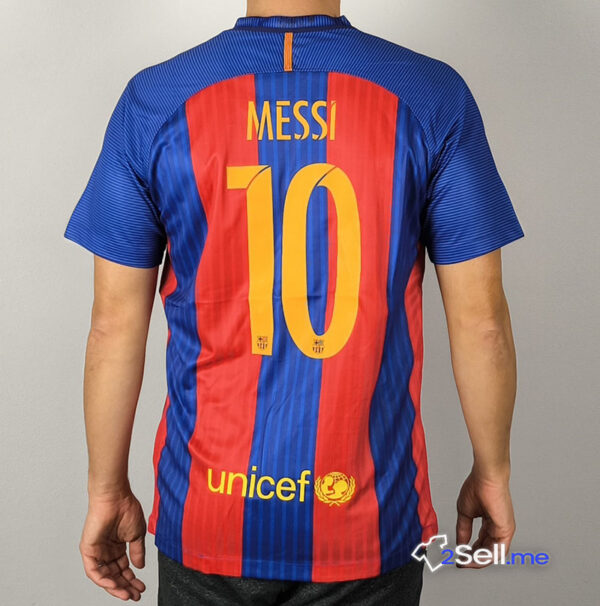 Prima Maglia Retrò Barcellona 16/17 Messi (Versione Fan) - Taglia L - immagine 12