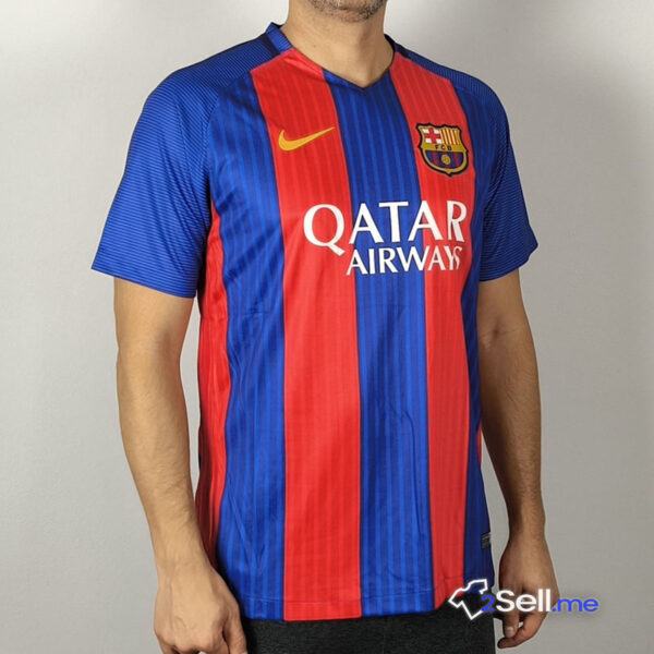 Prima Maglia Retrò Barcellona 16/17 Messi (Versione Fan) - Taglia L - immagine 11