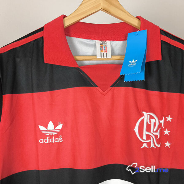 Prima Maglia Retrò CR Flamengo 88/89 (Versione Fan) - Taglia M - immagine 2