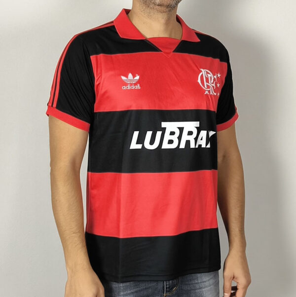 Prima Maglia Retrò CR Flamengo 88/89 (Versione Fan) - Taglia M - immagine 11