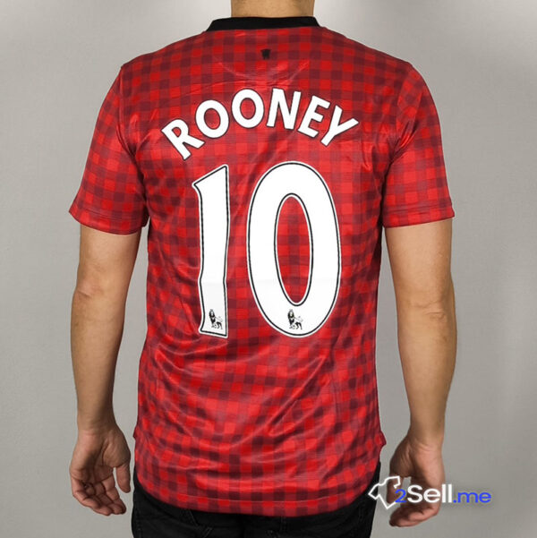 Prima Maglia Retrò Manchester United 12/13 Rooney (Versione Fan) - Taglia M - immagine 12