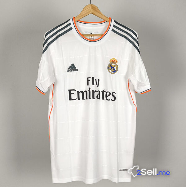 Prima Maglia Retrò Real Madrid 13/14 Benzema (Versione Fan) - Taglia M