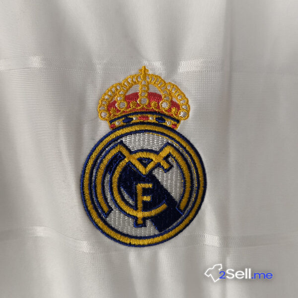 Prima Maglia Retrò Real Madrid 13/14 Benzema (Versione Fan) - Taglia M - immagine 3