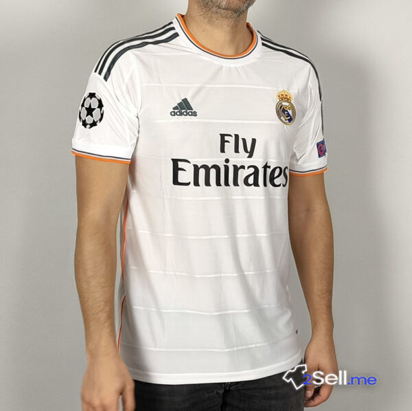 Prima Maglia Retrò Real Madrid 13/14 Benzema (Versione Fan) - Taglia M - immagine 11