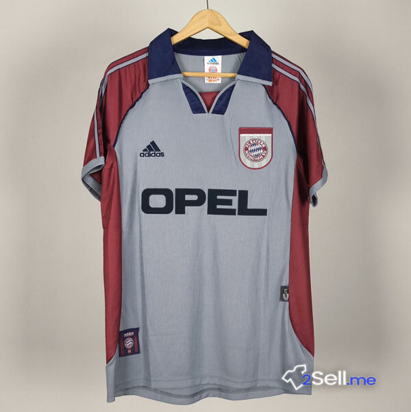 Seconda Maglia Bayern Monaco 98/99 Scholl (Versione Fan) - Taglia M