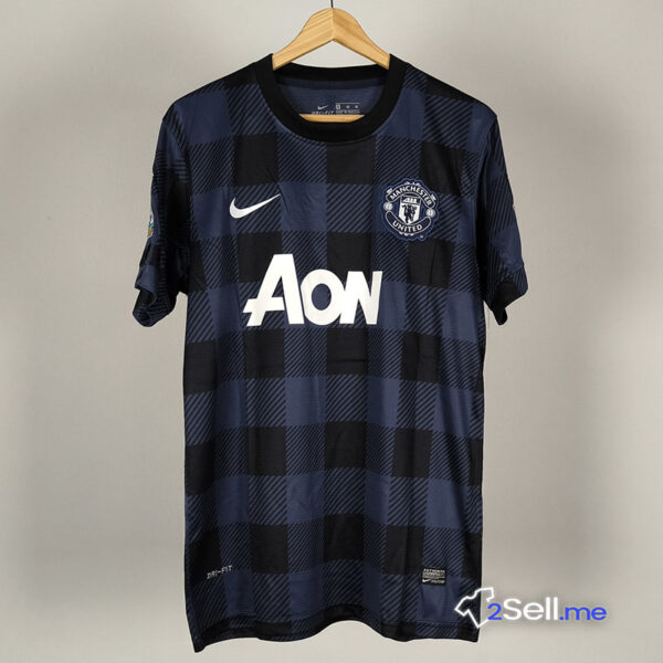 Seconda Maglia Retrò Manchester United 13/14 Rooney (Versione Fan) - Taglia M