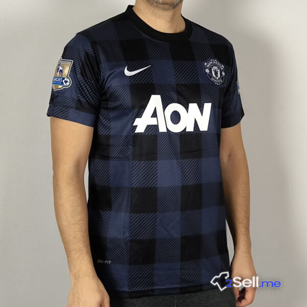 Seconda Maglia Retrò Manchester United 13/14 Rooney (Versione Fan) - Taglia M - immagine 11