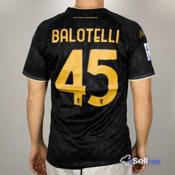 Terza Maglia Genoa CFC 24/25 Balotelli (Versione Fan) - Taglia M - immagine 12