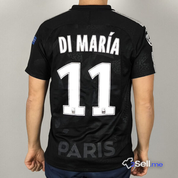 Terza Maglia Retrò PSG 17/18 Di Maria (Versione Fan) - Taglia M - immagine 12