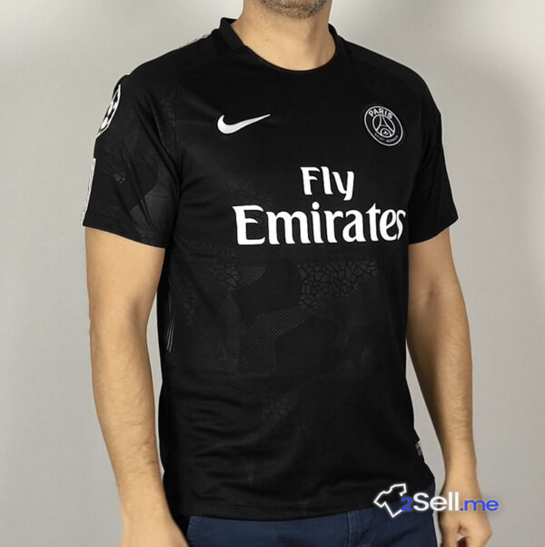 Terza Maglia Retrò PSG 17/18 Di Maria (Versione Fan) - Taglia M - immagine 11