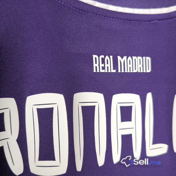 Terza Maglia Retrò Real Madrid 10/11 Ronaldo (Versione Fan) - Taglia M - immagine 9