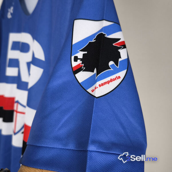 Prima Maglia Retrò Sampdoria 90/91 Vialli (Versione Fan) - immagine 8