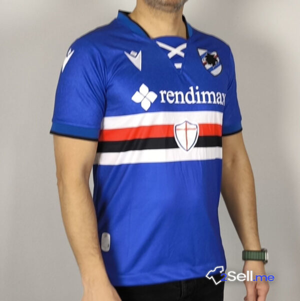 Prima Maglia Sampdoria 24/25 (Versione Fan) - Taglia M - immagine 12